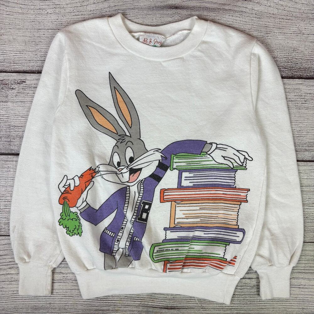 Vintage 1985 Bugs Bunny Disney Cartoon Crewneck